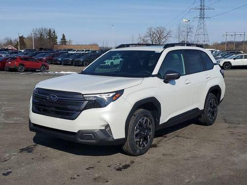 Crystal White Pearl 2026 Subaru Forester Premium