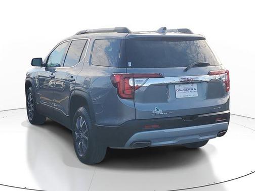 Satin Steel Metallic 2021 GMC Acadia SLE