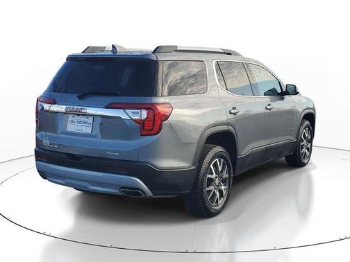 Satin Steel Metallic 2021 GMC Acadia SLE