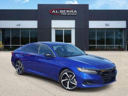 Blue 2022 Honda Accord Sport 1.5T