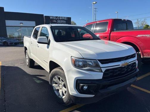 Summit White 2022 Chevrolet Colorado LT