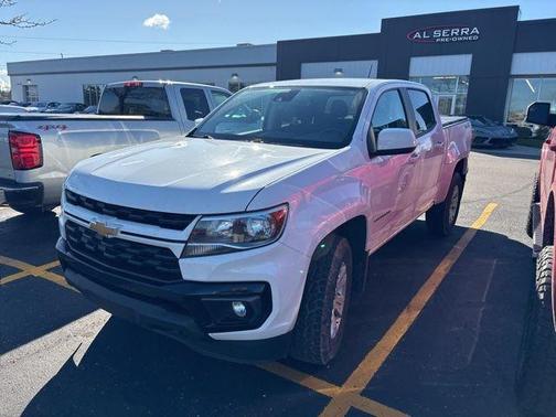 Summit White 2022 Chevrolet Colorado LT