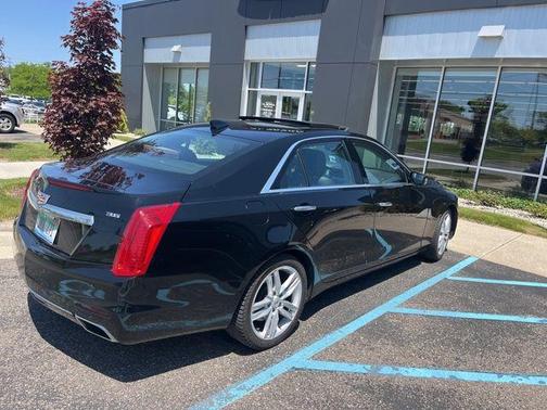 Black 2016 Cadillac CTS 3.6L Luxury