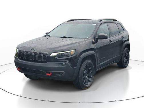 Diamond Black 2021 Jeep Cherokee Trailhawk