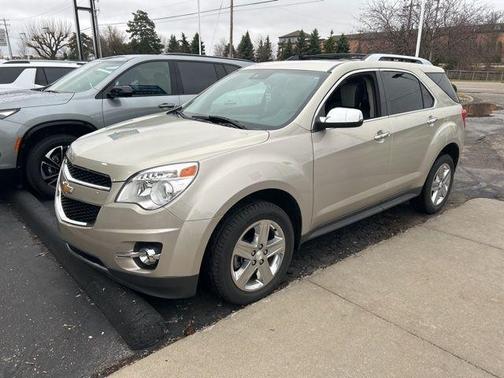 Champagne Silver 2015 Chevrolet Equinox LTZ