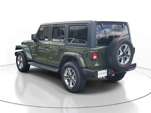 Sarge Green Clearcoat 2021 Jeep Wrangler Unlimited Sahara