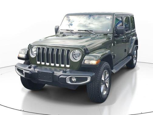 Sarge Green Clearcoat 2021 Jeep Wrangler Unlimited Sahara