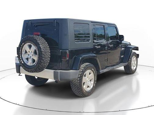 Black Clearcoat 2010 Jeep Wrangler Unlimited Sahara