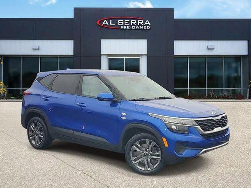 Neptune Blue 2022 Kia Seltos LX