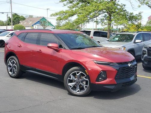 Cajun Red Tintcoat 2019 Chevrolet Blazer RS