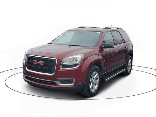 Red 2015 GMC Acadia SLE-2