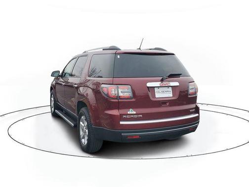 Red 2015 GMC Acadia SLE-2
