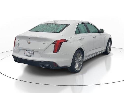 Summit White 2021 Cadillac CT4 Premium Luxury
