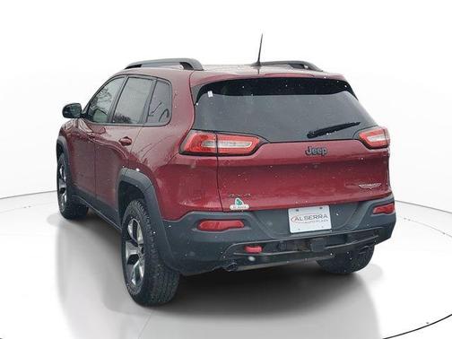 Deep Cherry Red Crystal Pearlcoat 2016 Jeep Cherokee Trailhawk