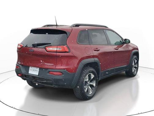 Deep Cherry Red Crystal Pearlcoat 2016 Jeep Cherokee Trailhawk