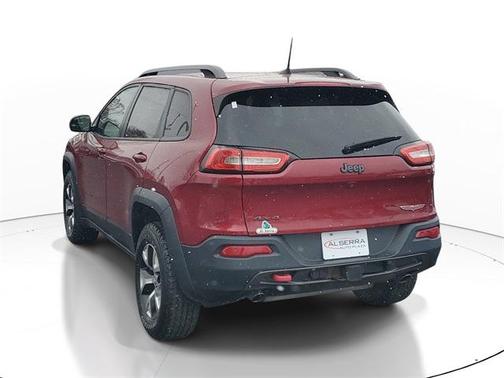 Deep Cherry Red Crystal Pearlcoat 2016 Jeep Cherokee Trailhawk
