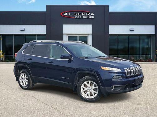 True Blue Pearlcoat 2016 Jeep Cherokee Latitude