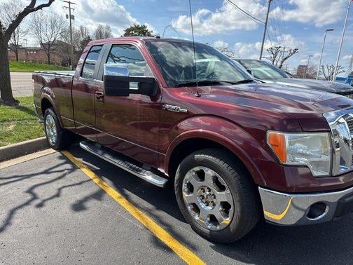 Razor Red Metallic / Tinted Clearcoat 2009 Ford F-150 Lariat SuperCab