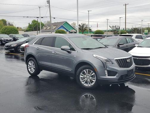 Silver 2021 Cadillac XT5 Luxury