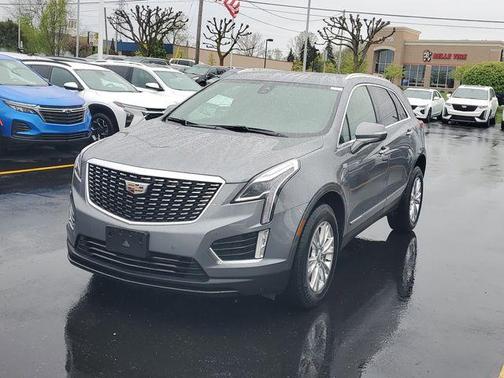 Silver 2021 Cadillac XT5 Luxury