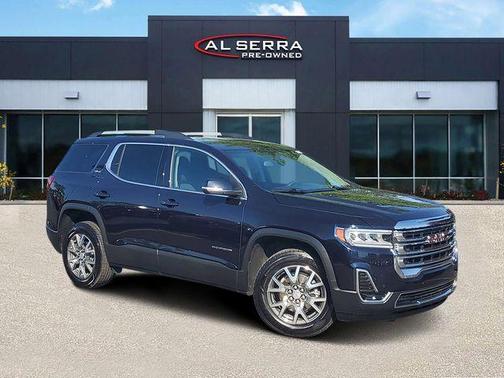 Midnight Blue Metallic 2022 GMC Acadia SLE