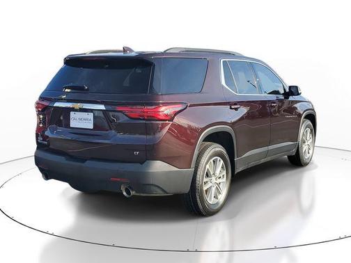 Black Cherry Metallic 2023 Chevrolet Traverse LT Cloth