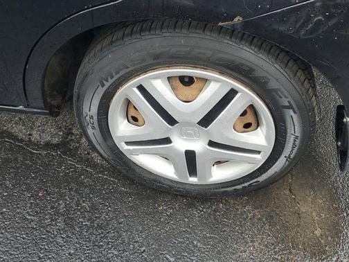 Black 2008 Honda Fit