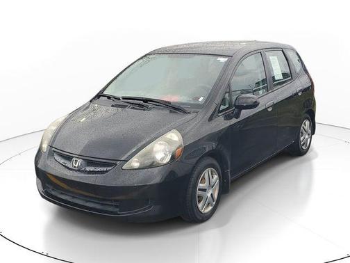 Black 2008 Honda Fit