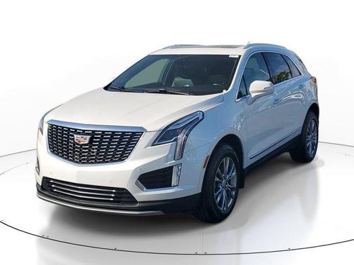 Crystal White Tri-Coat 2023 Cadillac XT5 Premium Luxury