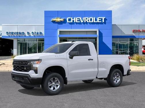Summit White 2026 Chevrolet Silverado 1500 WT