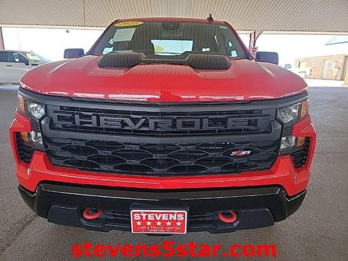 Red Hot 2023 Chevrolet Silverado 1500 Custom Trail Boss