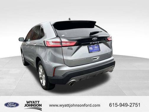 Silver Metallic 2024 Ford Edge Titanium