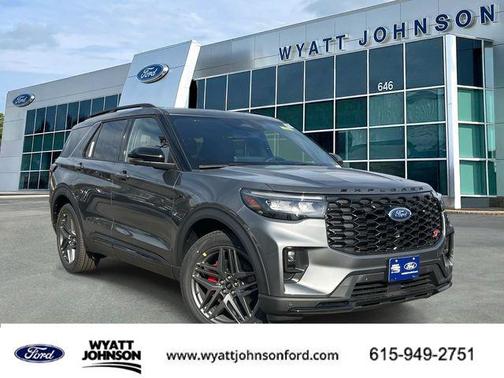 Carbonized Gray Metallic 2026 Ford Explorer ST