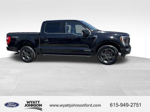 AGATE BLACK METALLIC 2023 Ford F-150 LARIAT