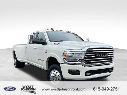 Pearl White 2019 RAM 3500 Longhorn