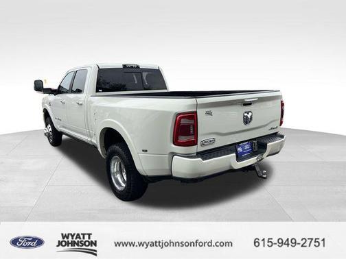 Pearl White 2019 RAM 3500 Longhorn