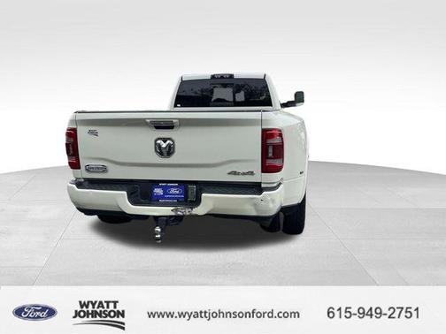 Pearl White 2019 RAM 3500 Longhorn