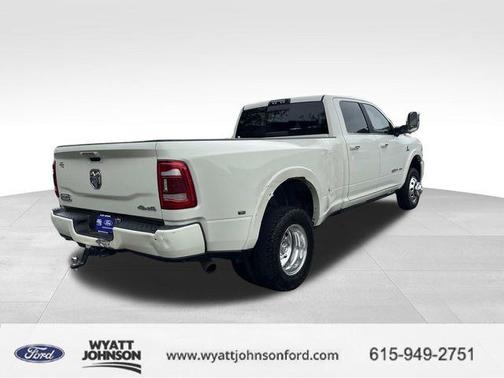 Pearl White 2019 RAM 3500 Longhorn