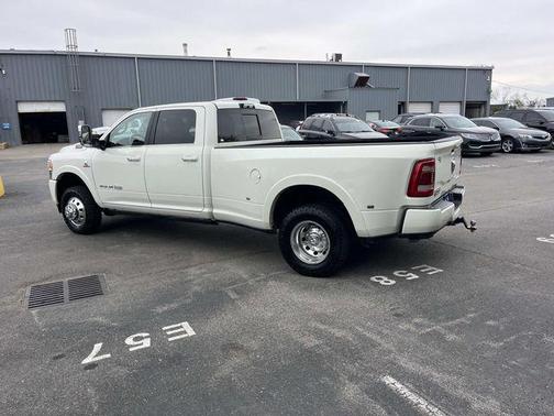 Pearl White 2019 RAM 3500 Longhorn