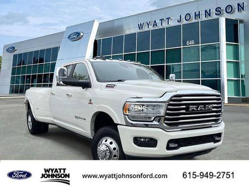 Pearl White 2019 RAM 3500 Longhorn