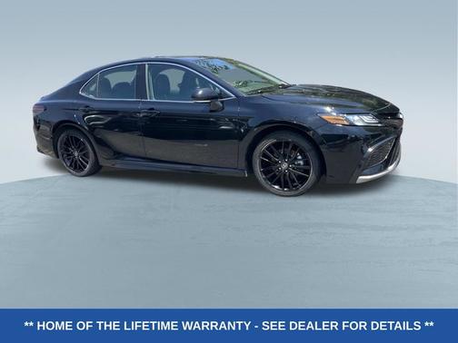 Midnight Black Metallic 2024 Toyota Camry XSE