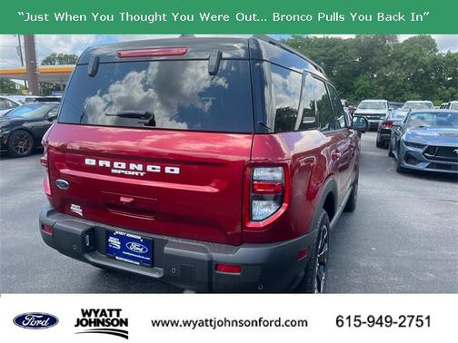2025 Ford Bronco Sport Outer Banks