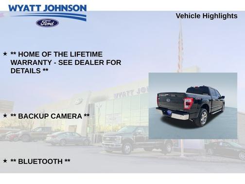AGATE BLACK METALLIC 2023 Ford F-150 LARIAT