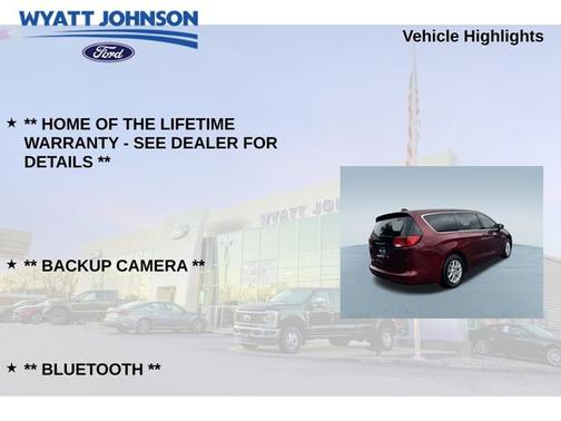 Velvet Red Pearlcoat 2022 Chrysler Voyager LX