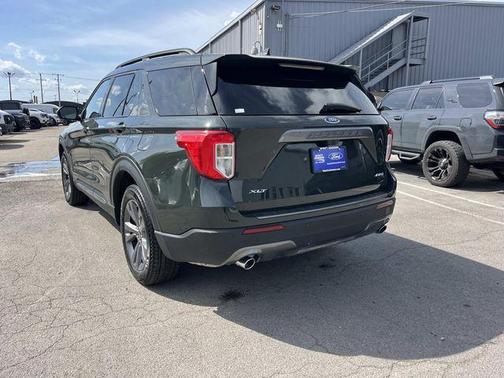 Forged Green Metallic 2024 Ford Explorer XLT