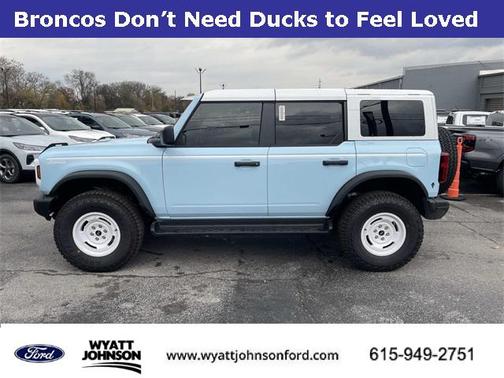 2025 Ford Bronco Heritage Edition