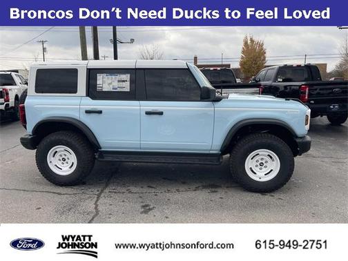 2025 Ford Bronco Heritage Edition