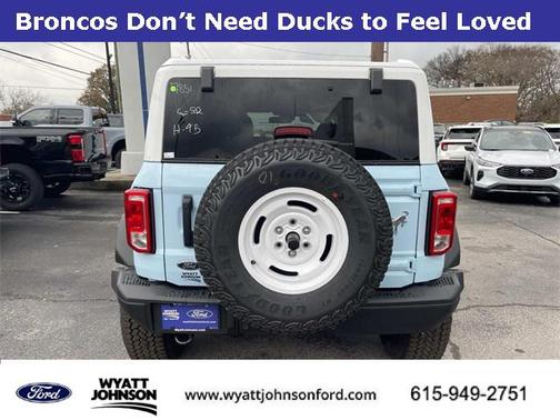 2025 Ford Bronco Heritage Edition