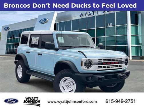 2025 Ford Bronco Heritage Edition