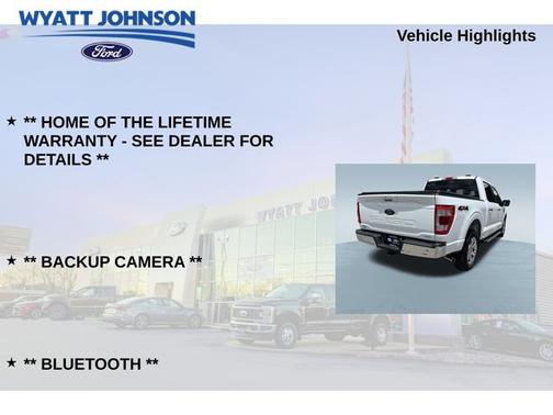 OXFORD WHITE 2023 Ford F-150 LARIAT